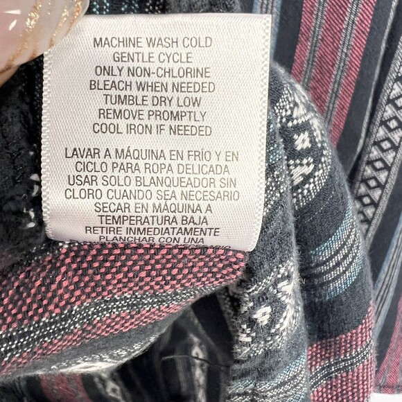 Adam Levine Tank Dress Tunic Womens M Multi Southwest Stripe Beach Summer Top - Picture 8 of 10